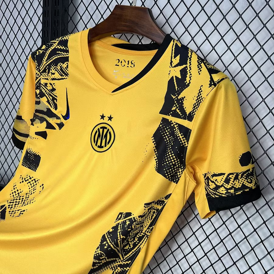 Inter Milan maillot third 2024 2025 jaune