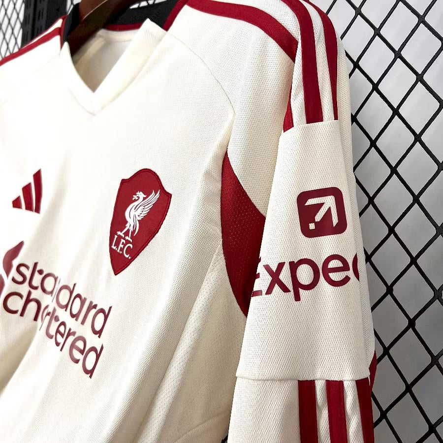 Liverpool Maillot Extérieur 2025 2026 Manches Longues