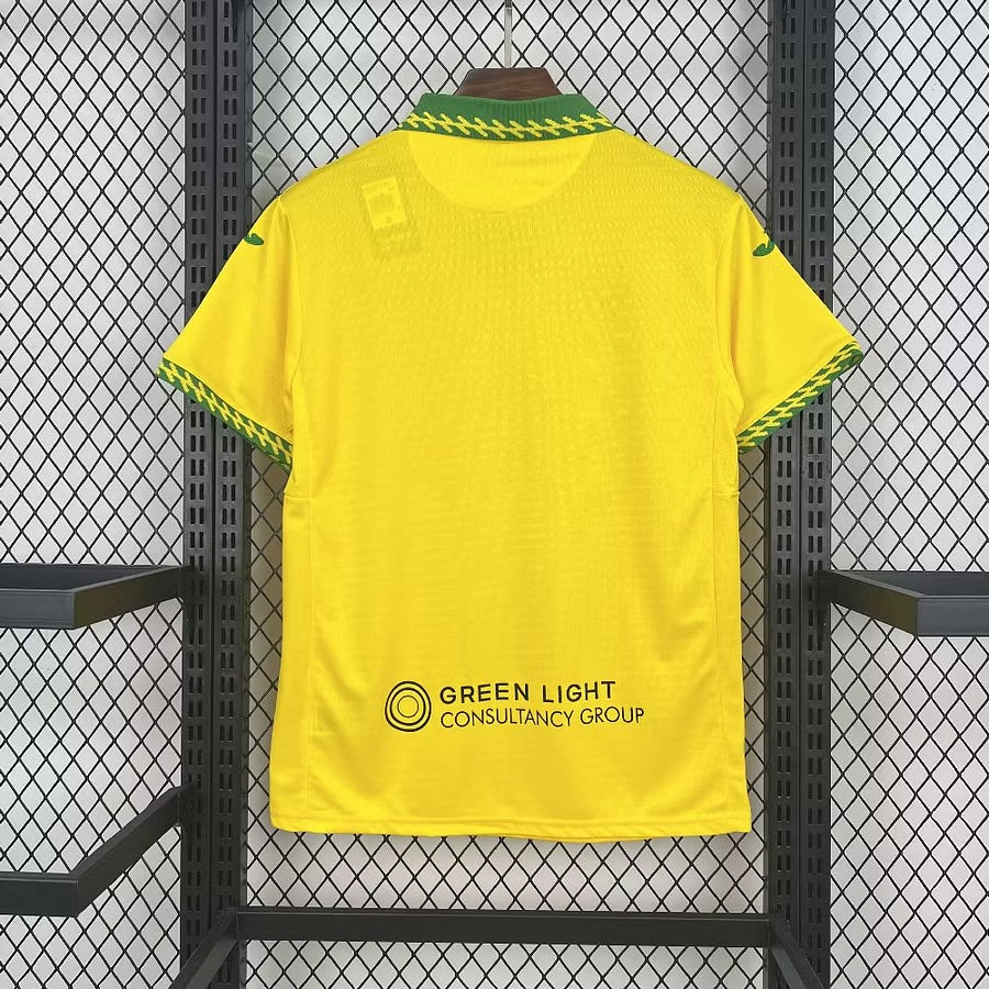 Norwich maillot domicile 2025 2026