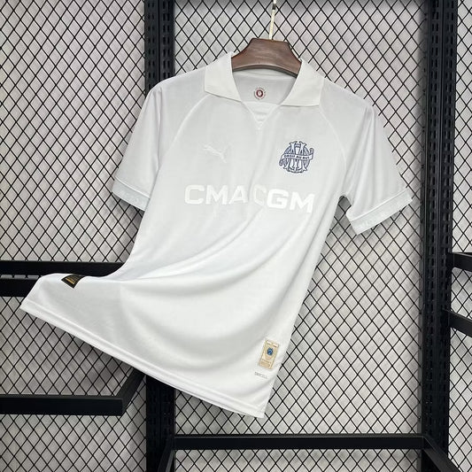 Olympique de Marseille maillot 125 ans 2024 2025 OM blanc