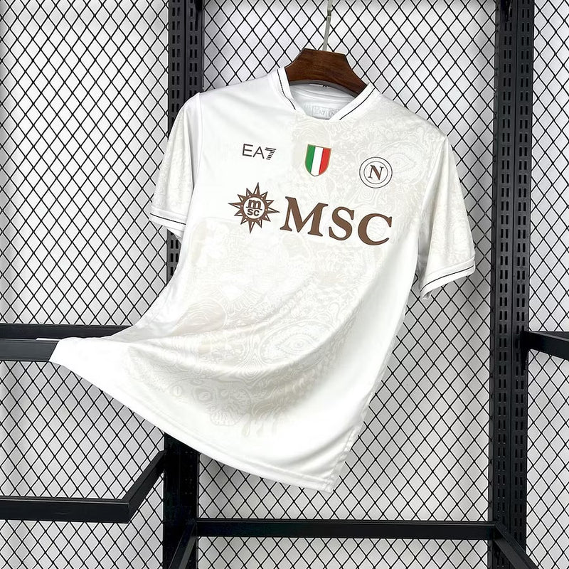 Naples maillot extérieur blanc 2025 2026