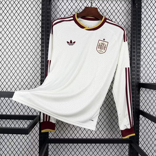 Espagne maillot foot 2026 2027 Manches Longues Coupe Du Monde