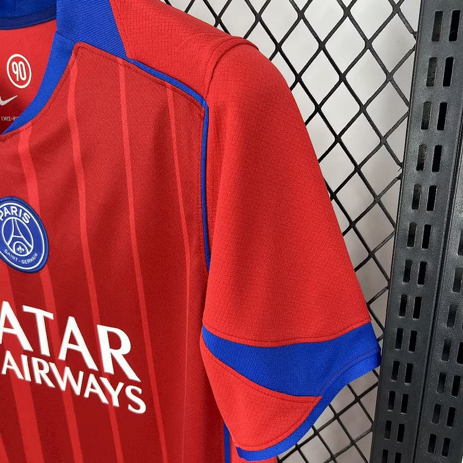 PSG maillot third rouge 2025 2026